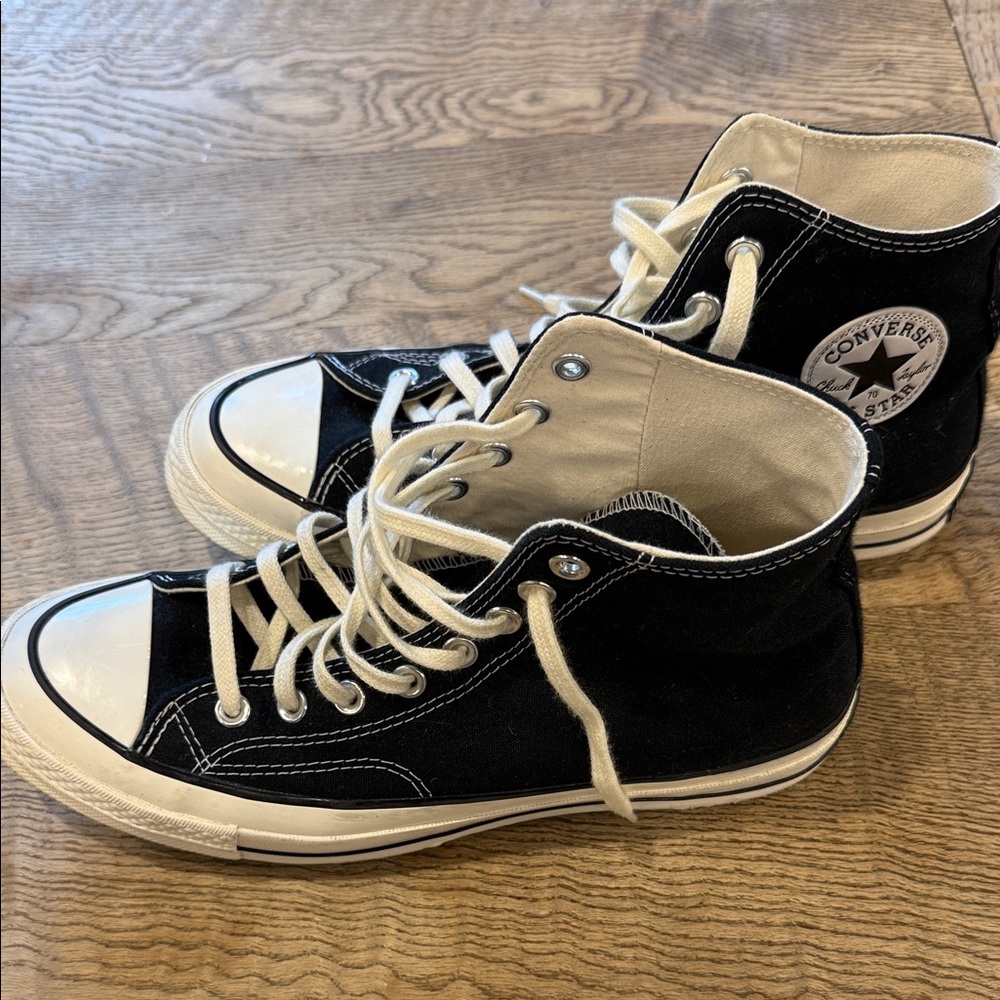 Converse Classic Black and White High-Tops